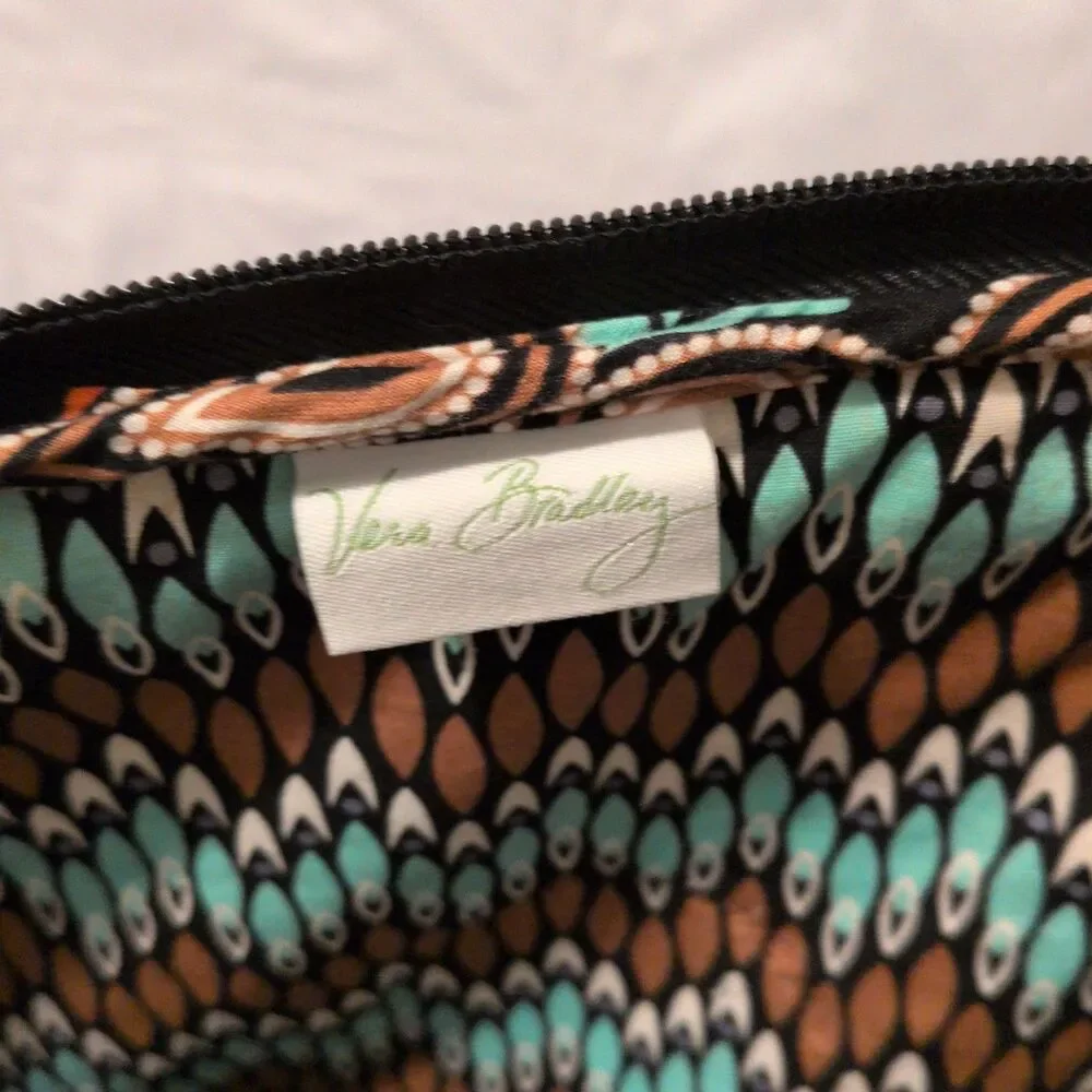Vera Bradley Laptop Organizer bag case Enchantment fox peacock